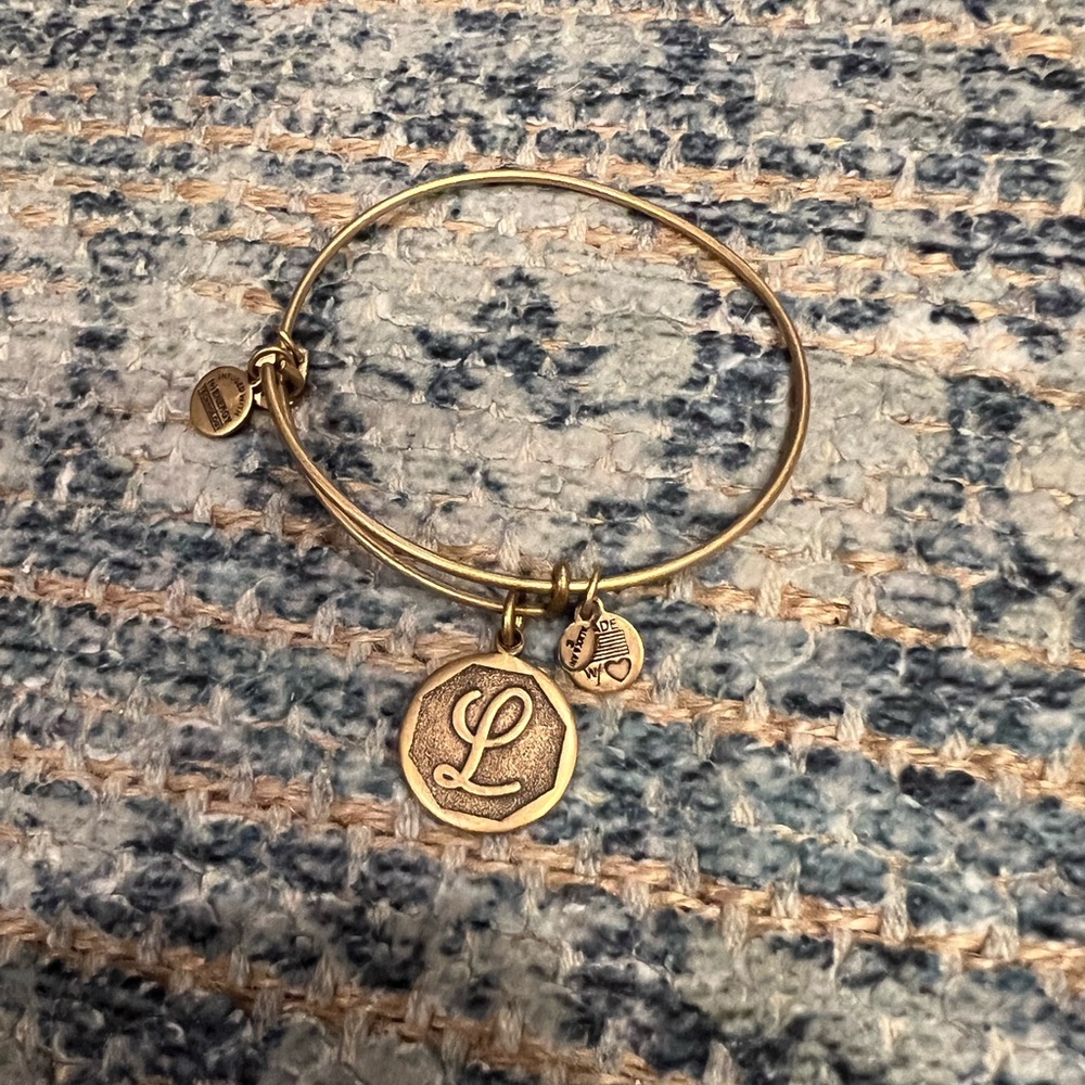 Alex and Ani Letter "L" Bracelet